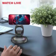 Honeywell Zest Trio Wireless Charger Grey - HC000083