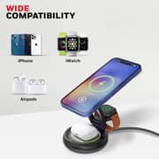 Honeywell Zest Trio Wireless Charger Grey - HC000083
