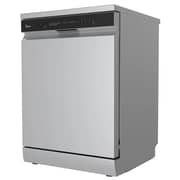 Midea Dishwasher 14 Place Settings, 5+5 Programs, Wi-Fi, Auto Open Door - Silver