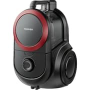 Toshiba Bagless Vacuum Cleaner, 2000 Watts, 1.8 Liters, Black
