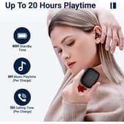 Weofly ClipFits Lite Wireless Open Ear Earbuds Black