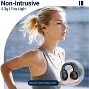 Weofly ClipFits Lite Wireless Open Ear Earbuds Black
