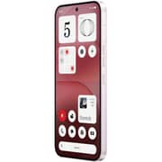 ناثينج فون (4a) برو (256 جيجابايت، 12 جيجابايت) ثنائي الشريحة يدعم 5G لون وردي + سماعات أذن + ساعة واتش برو