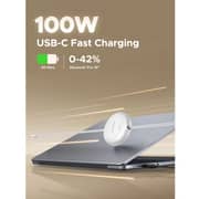 سلك يوجرين نيكسود من USB‑C إلى USB‑C بطول 0.9 متر قابل للطي لون أبيض L531‑95673