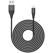 Riversong Alpha S USB-A To Lightning Cable 1m Black - CL32A