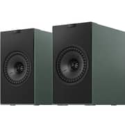 KEF Coda W Moss Green Bookshelf Speakers