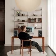 KEF Coda W Moss Green Bookshelf Speakers