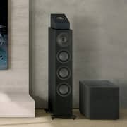 KEF Q8 Meta HiFi Satin Black On-Wall Speakers