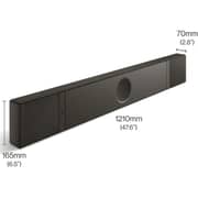 KEF XIO Slate Black Soundbar