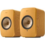 KEF LSX II HiFi Amber Haze Wireless Speakers 