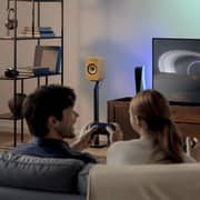 KEF LSX II HiFi Amber Haze Wireless Speakers 