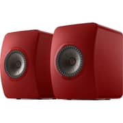 KEF LS50 Wireless II HiFi Crimson Red Speakers Special Edition