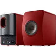KEF LS50 Wireless II HiFi Crimson Red Speakers Special Edition