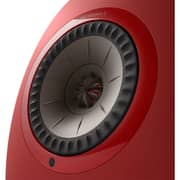 KEF LS50 Wireless II HiFi Crimson Red Speakers Special Edition