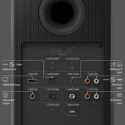 KEF Coda W Midnight Blue Bookshelf Speakers