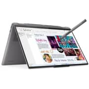 Lenovo Yoga 7 16AHP9 2-in-1 Convertible (2024) Laptop - AMD Ryzen 7-8840HS / 16inch WUXGA / 512GB SSD / 16GB RAM / Shared AMD Radeon 780M Graphics / Windows 11 Home / English Keyboard / Arctic Grey / International Version - [83DM0006US]
