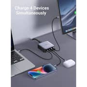 Ugreen Nexode 4-Port USB Desktop Charger Black/Grey - 90735