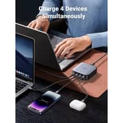 Ugreen Nexode 4-Port USB Desktop Charger Black/Grey - 90736
