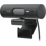 Logitech 960-001423 Brio 500 Full HD 1080p Webcam with Show Mode – Graphite