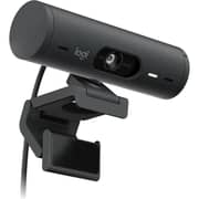 Logitech 960-001423 Brio 500 Full HD 1080p Webcam with Show Mode – Graphite