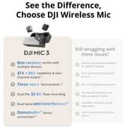 DJI Mic 3 Wireless Microphone System With Case Black - CP.RN.00000480.01