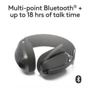 Logitech Zone Vibe 100 Wireless Over Ear Headphones Graphite