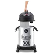 Black and Decker Drum Vacuum Cleaner Silver - WV1610