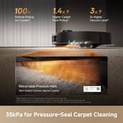 Dreame X60 Ultra Complete Robot Vacuum Cleaner With Mop Black - RLX87DE