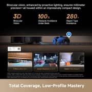 Dreame X60 Ultra Complete Robot Vacuum Cleaner With Mop Black - RLX87DE