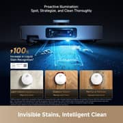 Dreame X60 Ultra Complete Robot Vacuum Cleaner With Mop White - RLX87DE