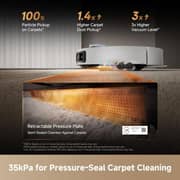 Dreame X60 Ultra Complete Robot Vacuum Cleaner With Mop White - RLX87DE