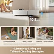 Dreame L50 Ultra CE Robot Vacuum Cleaner With Mop White - RLL53SE