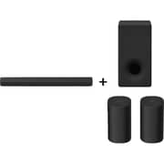 Sony BRAVIA Theatre Bar 8 Soundbar - HTA8000 + SASW3 Wireless Subwoofer + SARS8 Wireless Rear Speaker