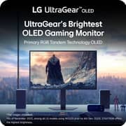 LG UltraGear QHD OLED Gaming Monitor 27inch - 27GX790B-B