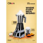 Clikon 2-in-1 Indian Mixer Grinder - CK1217