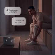 مكبر صوت بلوتوث ياسمينة ميني 3 يدعم الذكاء الاصطناعي لون رمادي Y-00027