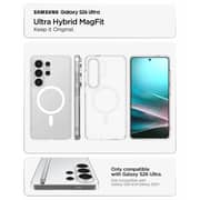 Spigen Ultra Hybrid MagFit Case Clear White Samsung Galaxy S26 Ultra - ACS10958