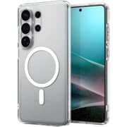 Spigen Ultra Hybrid MagFit Case Clear White Samsung Galaxy S26 Ultra - ACS10958