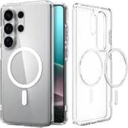 Spigen Ultra Hybrid MagFit Case Clear White Samsung Galaxy S26 Ultra - ACS10958
