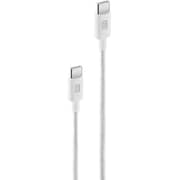 Cellularline Rewindable USB-C to USB-C Cable 1.5m White - USBDATABRCTOC15W