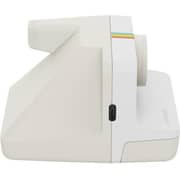 Polaroid Now Generation 3 Instant Film Camera Pebble White + 8 Photos Color Film - POL-6573