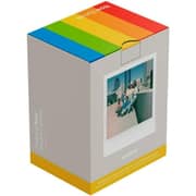 Polaroid Now Generation 3 Instant Film Camera Pebble White + 8 Photos Color Film - POL-6573
