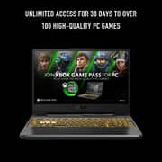 Asus TUF A15 Gaming (2026) Laptop - AMD Ryzen 7-170 / 15.6inch FHD / 512GB SSD / 16GB RAM / 4GB NVIDIA GeForce RTX 3050 GPU / Windows 11 Home / English & Arabic Keyboard / Graphite Black / Middle East Version - [FA506NCQ-HN041W]