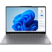 Lenovo Yoga Slim 7 14IMH9 (2026) Laptop - 1st Series / Intel Core Ultra 7-155H / 14inch WUXGA / 512GB SSD / 16GB RAM / Shared Intel Arc Graphics / Windows 11 Home / English & Arabic Keyboard / Luna Grey / Middle East Version - [83CV00FRAD]