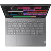 Lenovo Yoga Slim 7 14IMH9 (2026) Laptop - 1st Series / Intel Core Ultra 7-155H / 14inch WUXGA / 512GB SSD / 16GB RAM / Shared Intel Arc Graphics / Windows 11 Home / English & Arabic Keyboard / Luna Grey / Middle East Version - [83CV00FRAD]