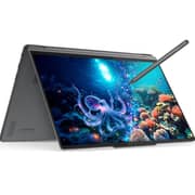 Lenovo Yoga 9 14ILL10 2-in-1 Convertible (2026) Laptop - 2nd Series / Intel Core Ultra 7-258V / 15.3inch WQXGA / 1TB SSD / 32GB RAM / Shared Intel Arc 140V / Windows 11 Home / English & Arabic Keyboard / Luna Grey / Middle East Version - [83LC003KAD]