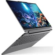 Lenovo Yoga 9 14ILL10 2-in-1 Convertible (2026) Laptop - 2nd Series / Intel Core Ultra 7-258V / 15.3inch WQXGA / 1TB SSD / 32GB RAM / Shared Intel Arc 140V / Windows 11 Home / English & Arabic Keyboard / Luna Grey / Middle East Version - [83LC003KAD]