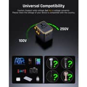 Voltme VITO Go EzTravel Universal Travel Adapter Black - F4031
