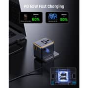 Voltme VITO Go EzTravel Universal Travel Adapter Black - F4031
