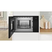 Bosch Series 6 Built-in Microwave Oven 21L Black - BEL554MB2M